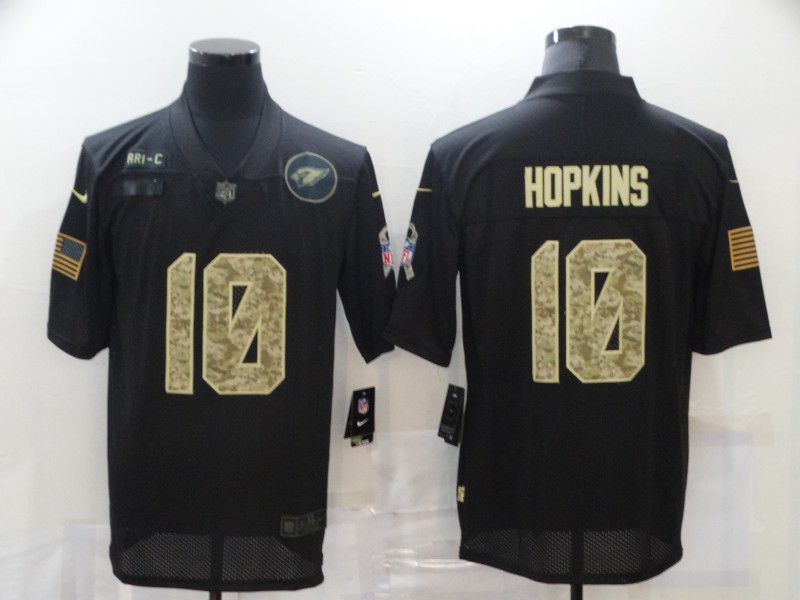 Men Arizona Cardinals #10 Hopkins Black Camo Lettering 2020 Nike NFL Jersey->arizona cardinals->NFL Jersey